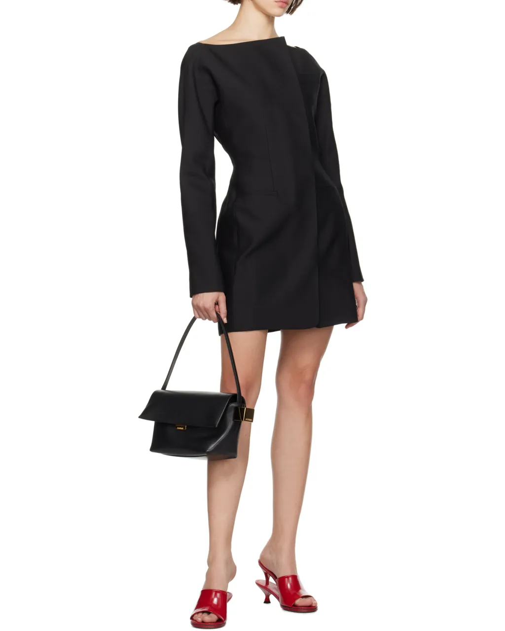 Long-Sleeved Dress