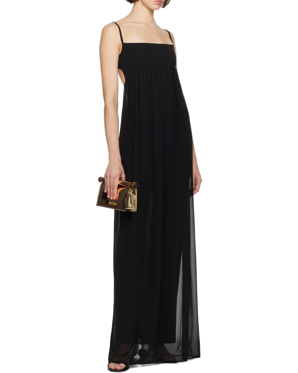La Robe Peplo Empire Maxi Dress