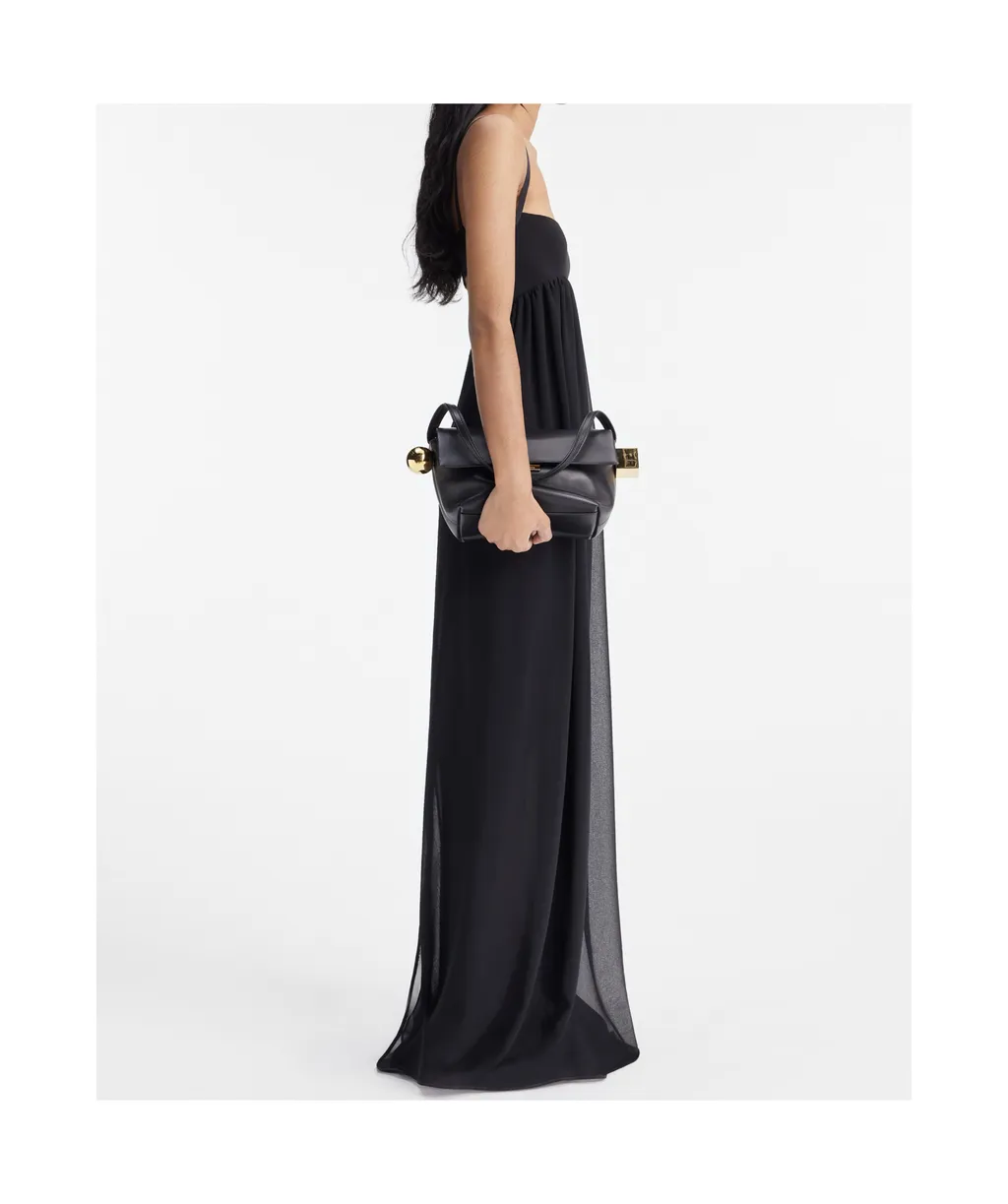 La Robe Peplo Empire Maxi Dress