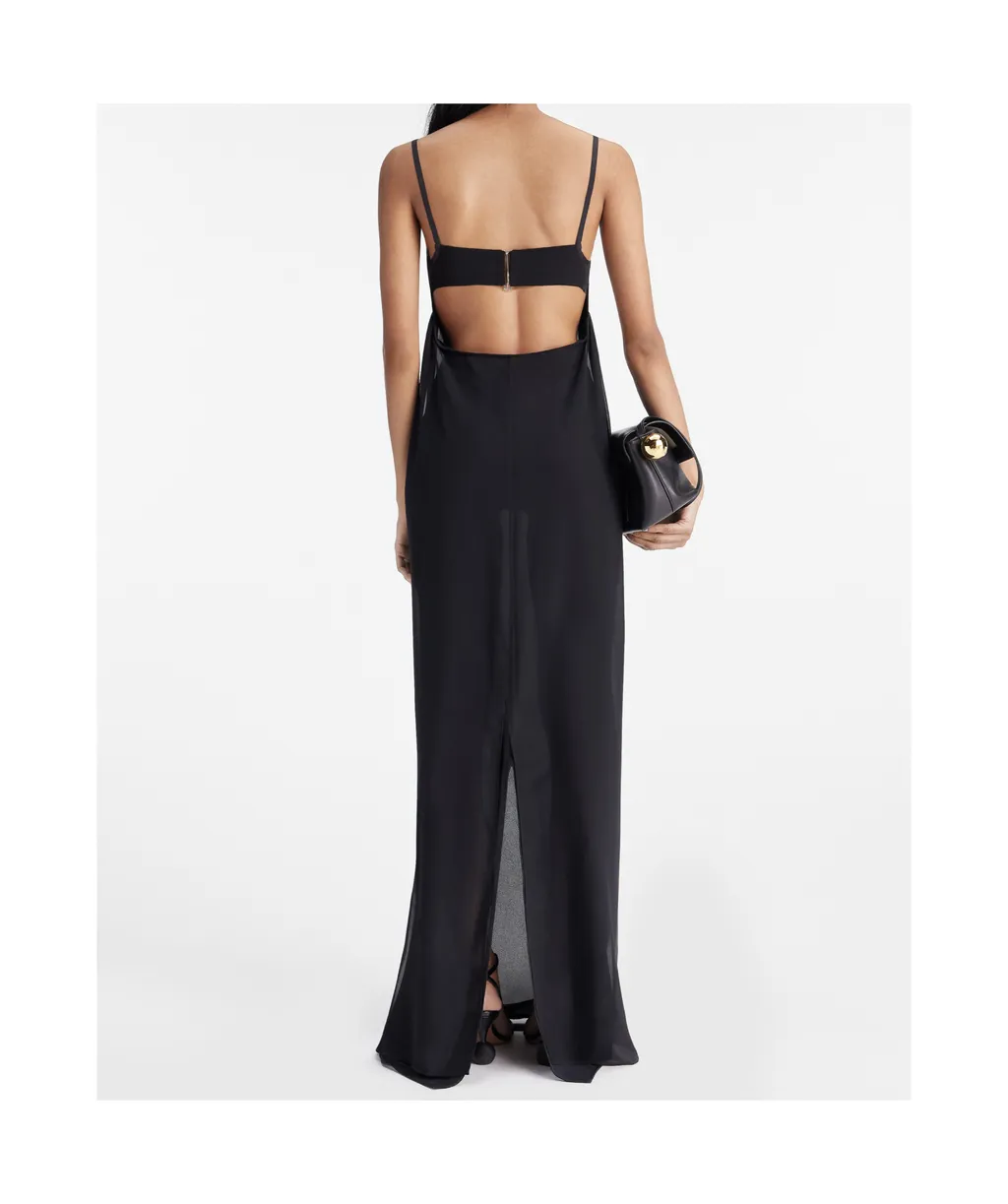 La Robe Peplo Empire Maxi Dress