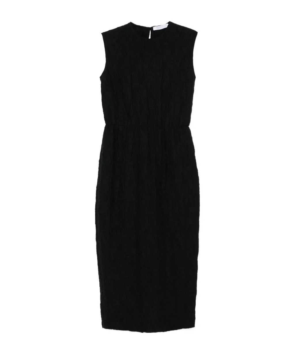 Crinkled Midi Dress