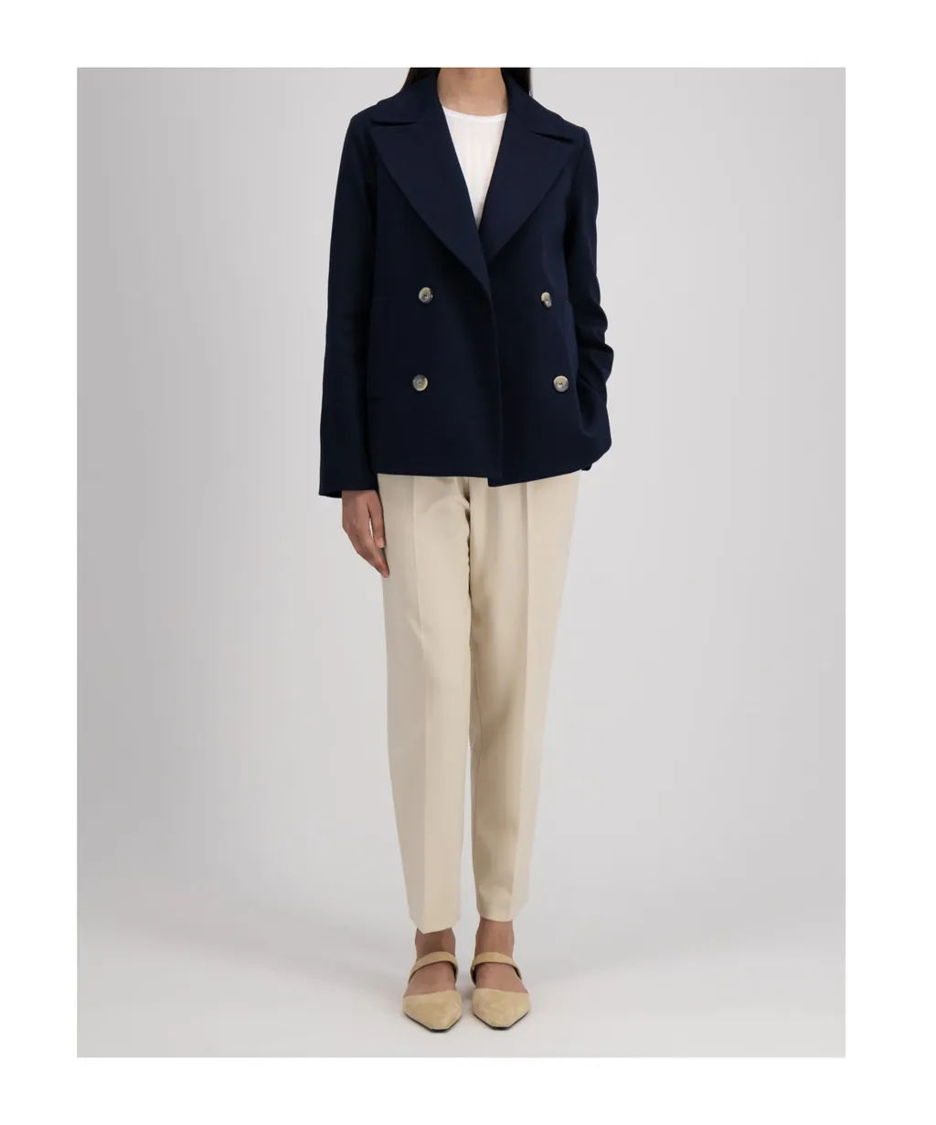 Double-Breasted Peacoat