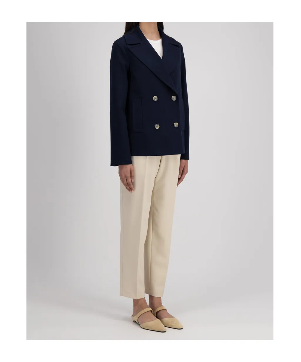 Double-Breasted Peacoat