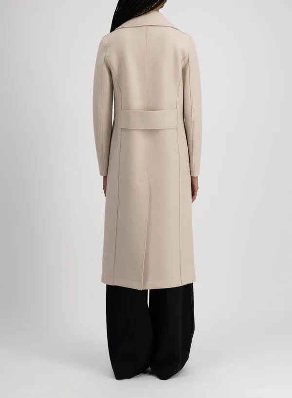 Wool Double-Breasted Coat