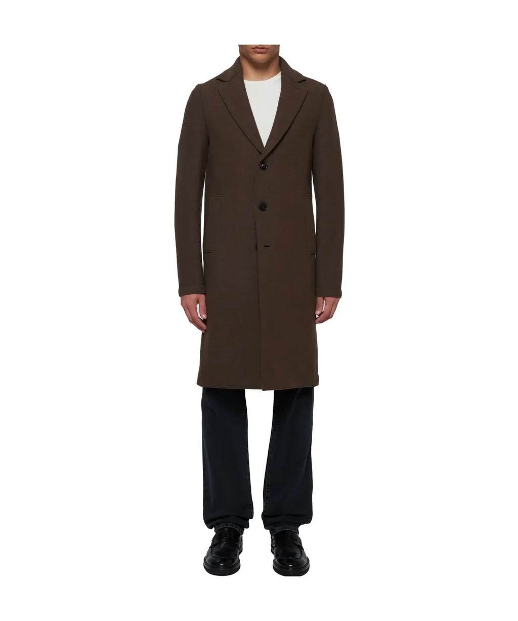 Boiled Wool Coat