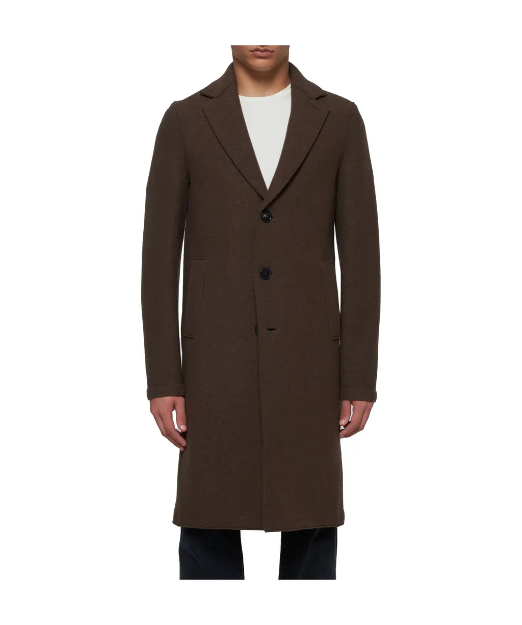 Boiled Wool Coat
