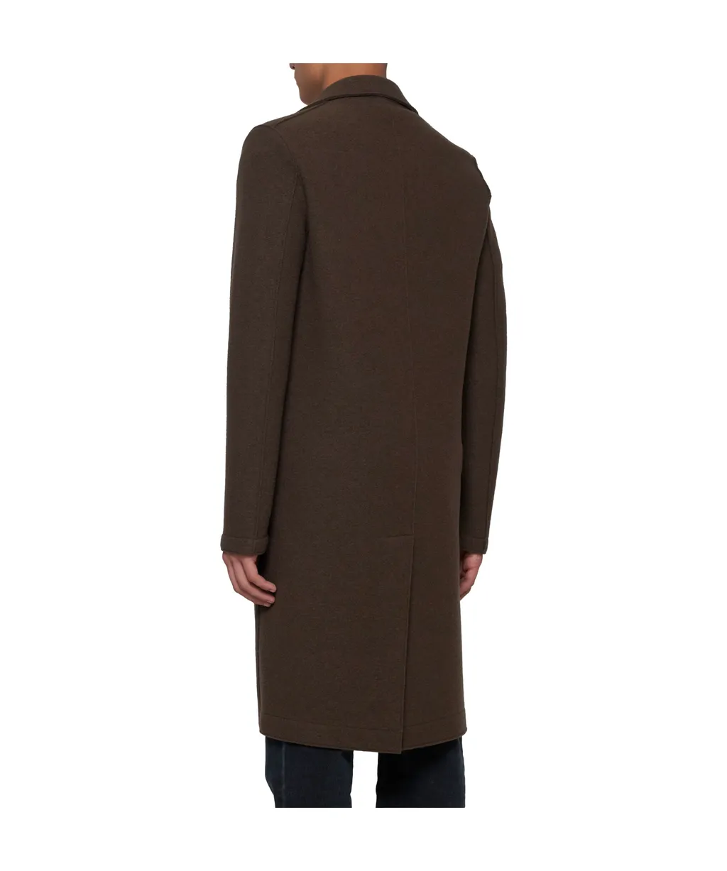 Boiled Wool Coat