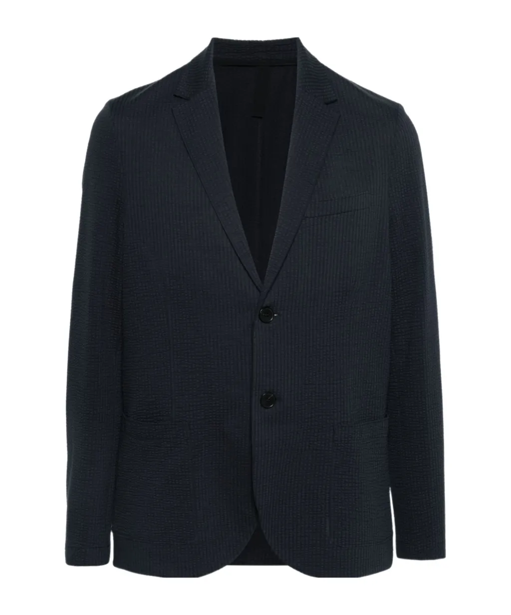 Single-Breasted Buttoned Blazer