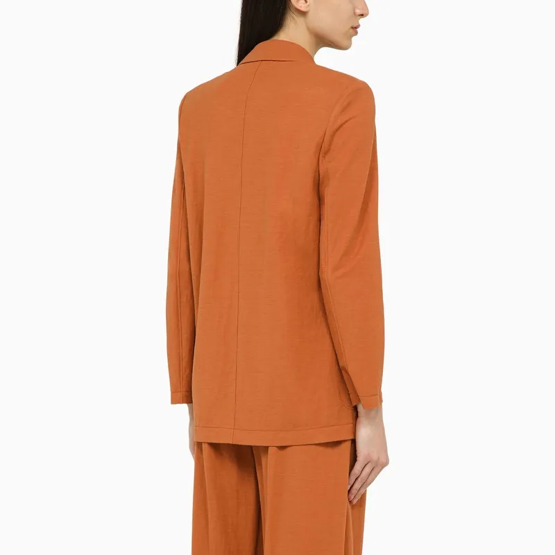 Single-Breasted Tailored Blazer