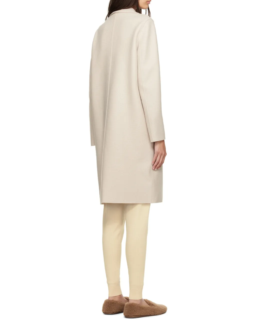 Logo Lapel Coat