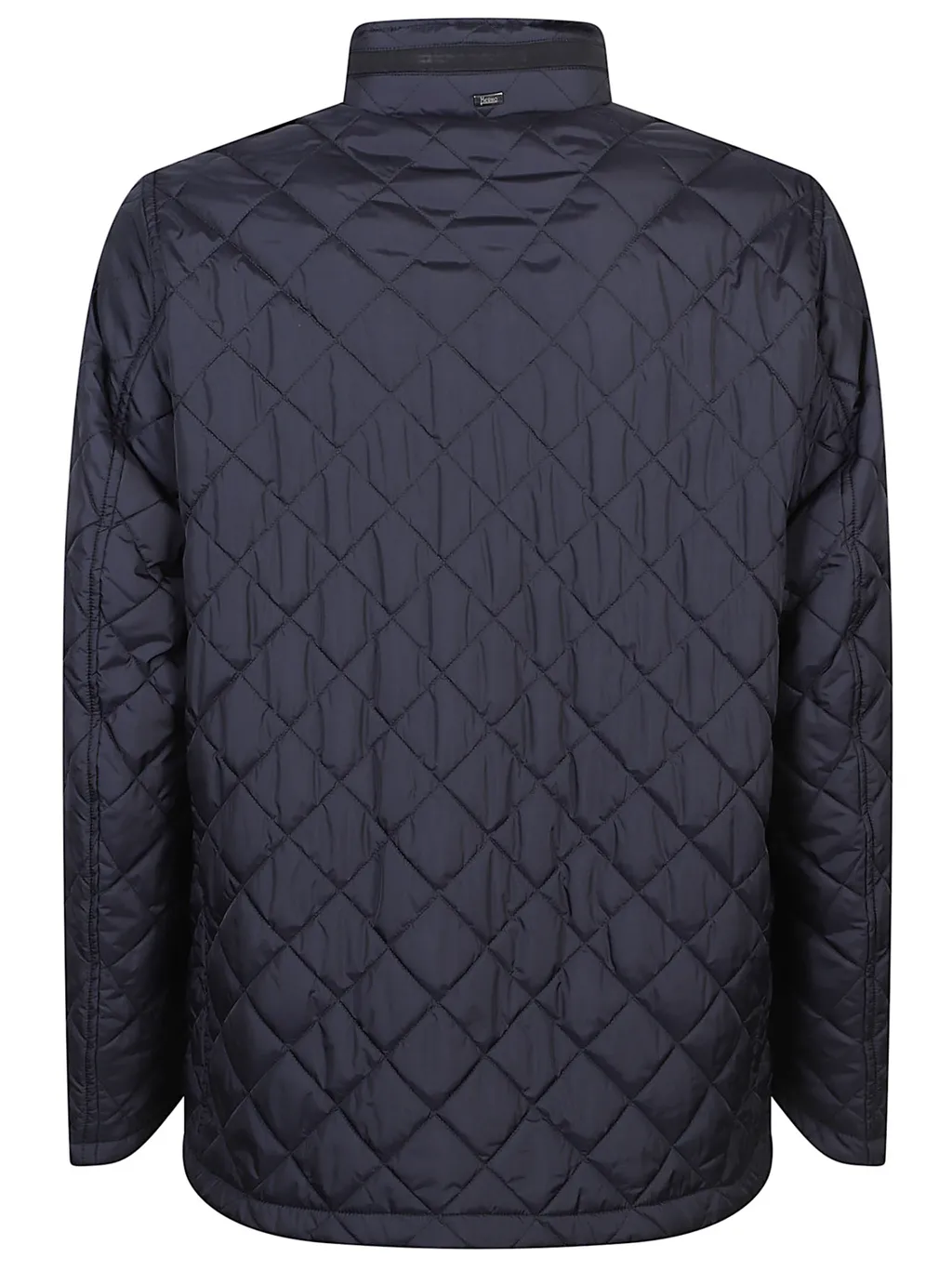 Quilted Flap-Pocket Puffer Jacket