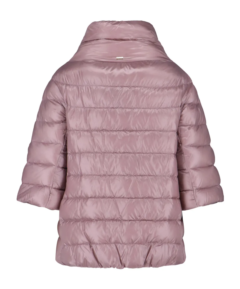 Quilted Turtleneck Puffer Coat