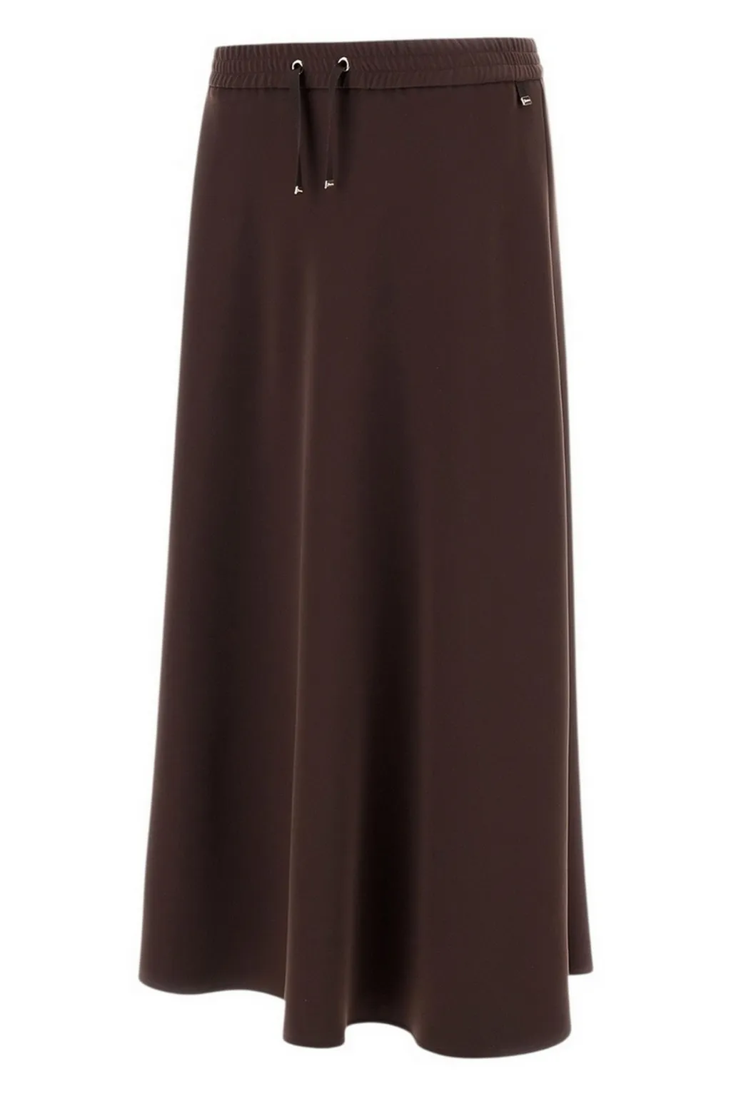 Drawstring Flared Skirt