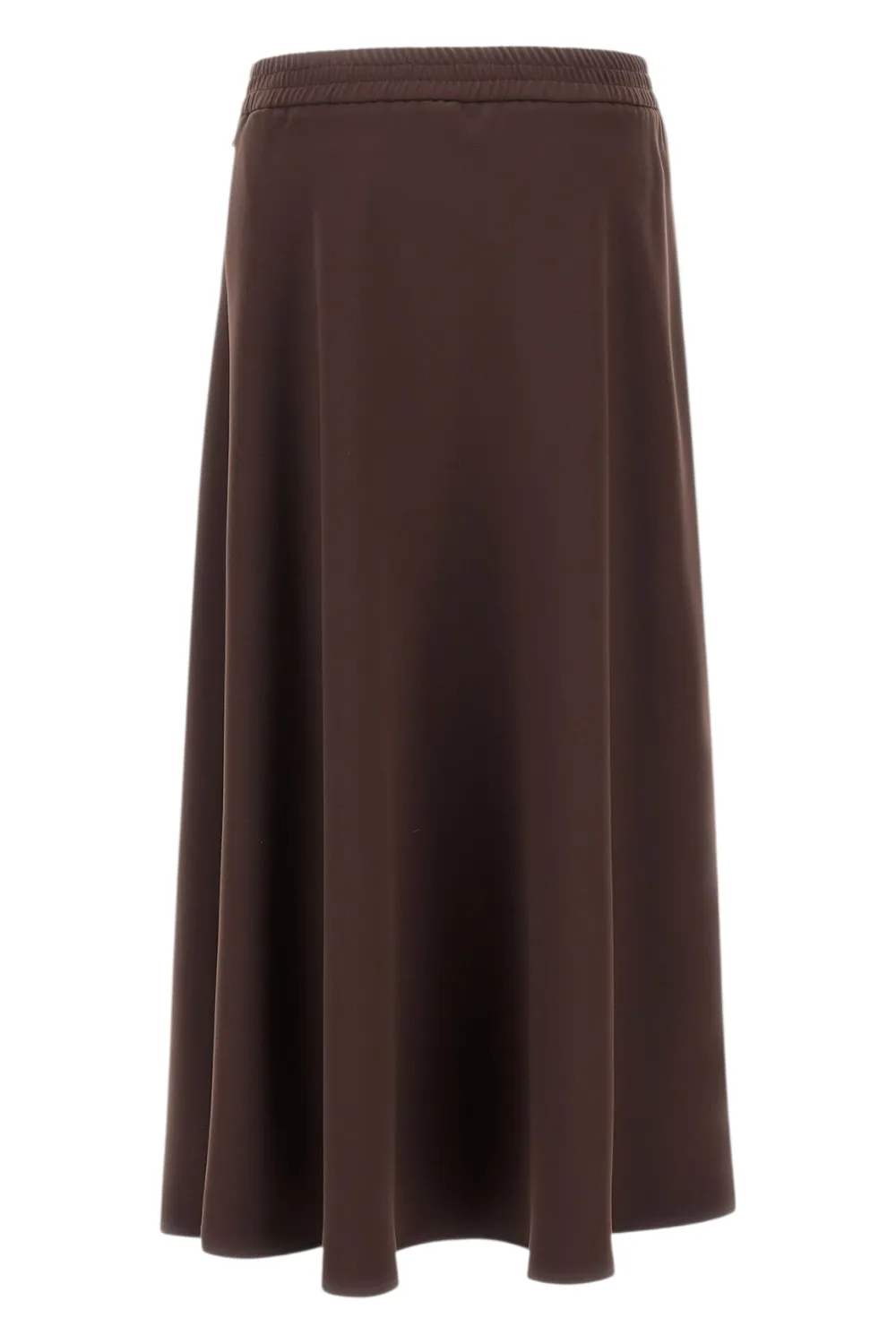 Drawstring Flared Skirt