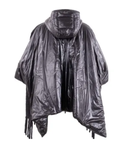 Hooded Fringed Coat