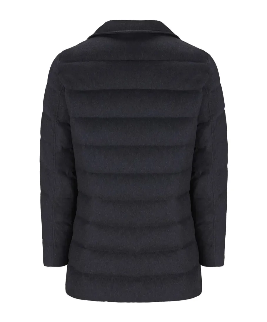Double-Breasted Padded Coat