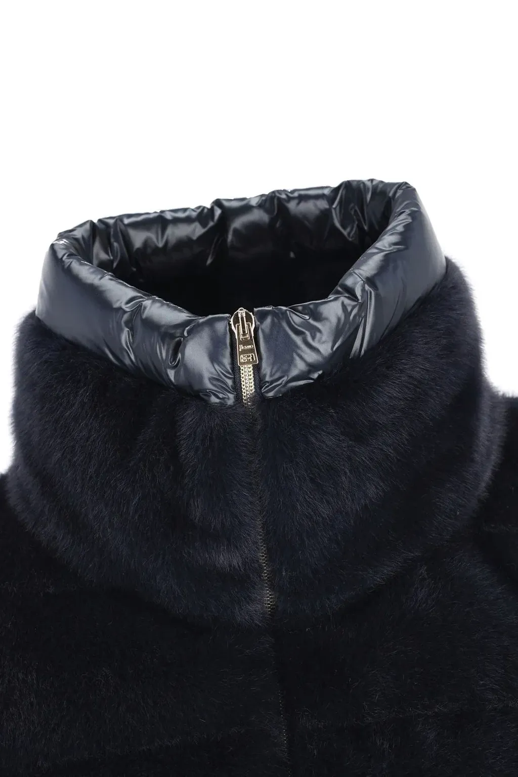 Quilted High-Neck Gilet