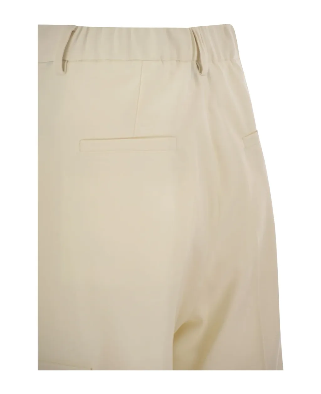Pleated Detail Cargo Trousers