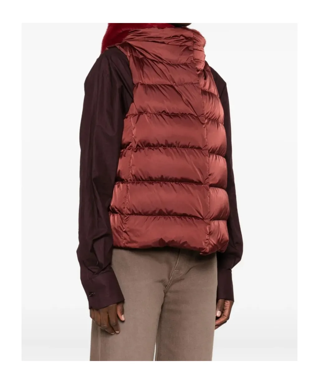 Fur-Trim Gilet