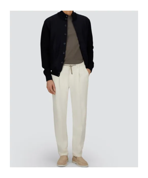 High-Neck Cardigan