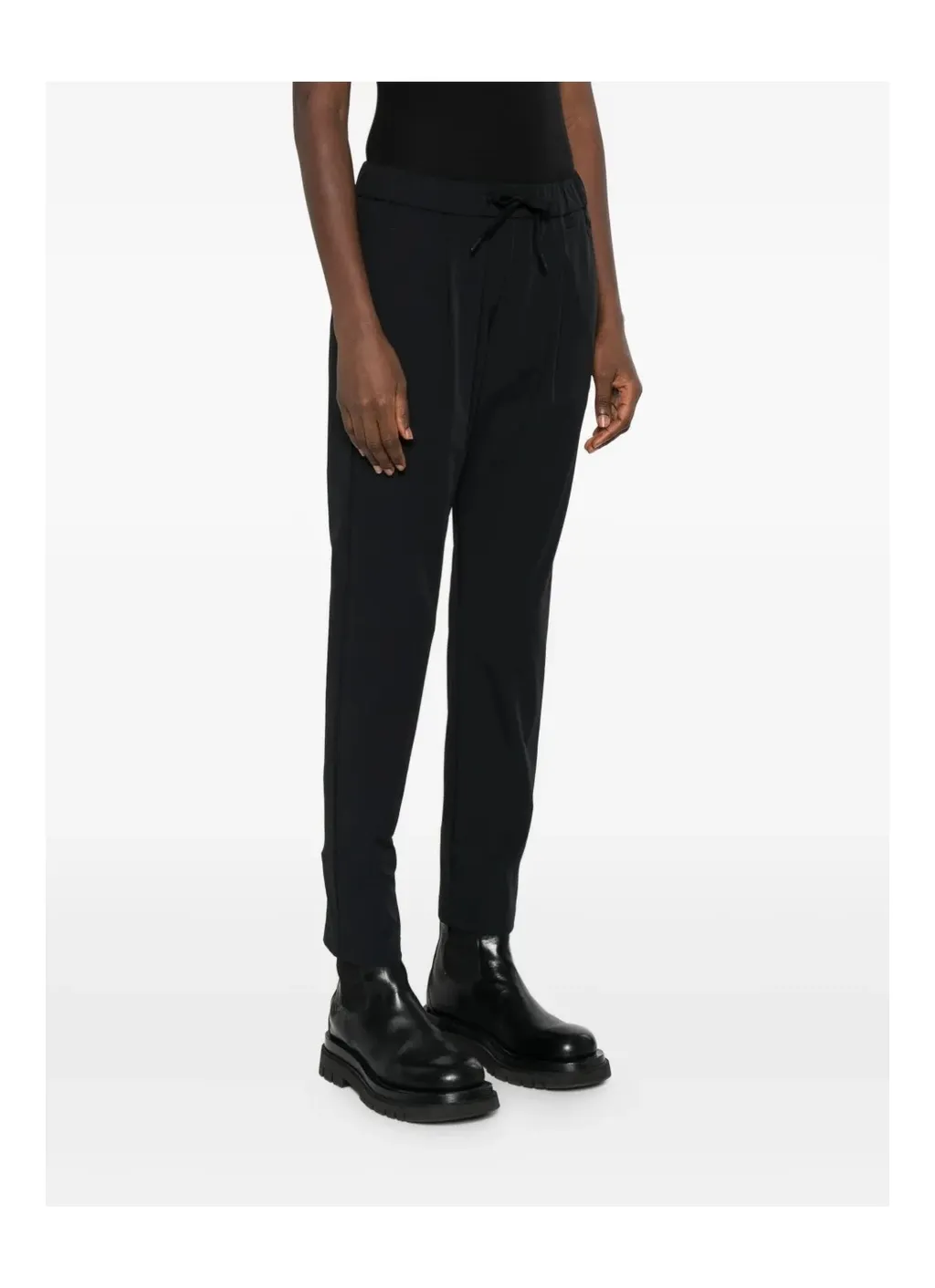Pleated Drawstring Trousers