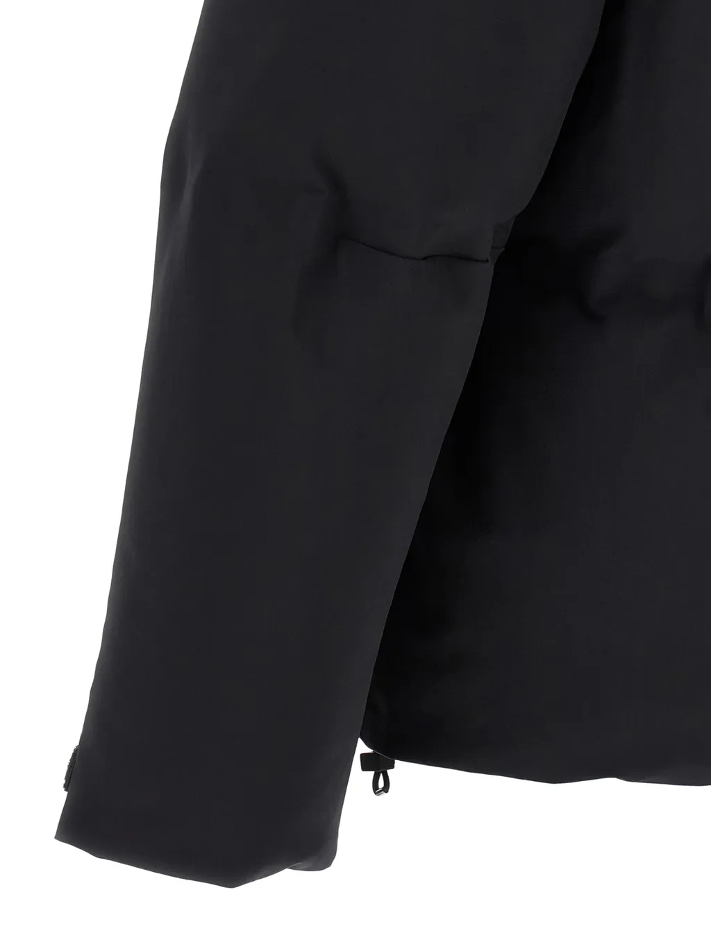 Zipped Quilted High-Neck Down Jacket