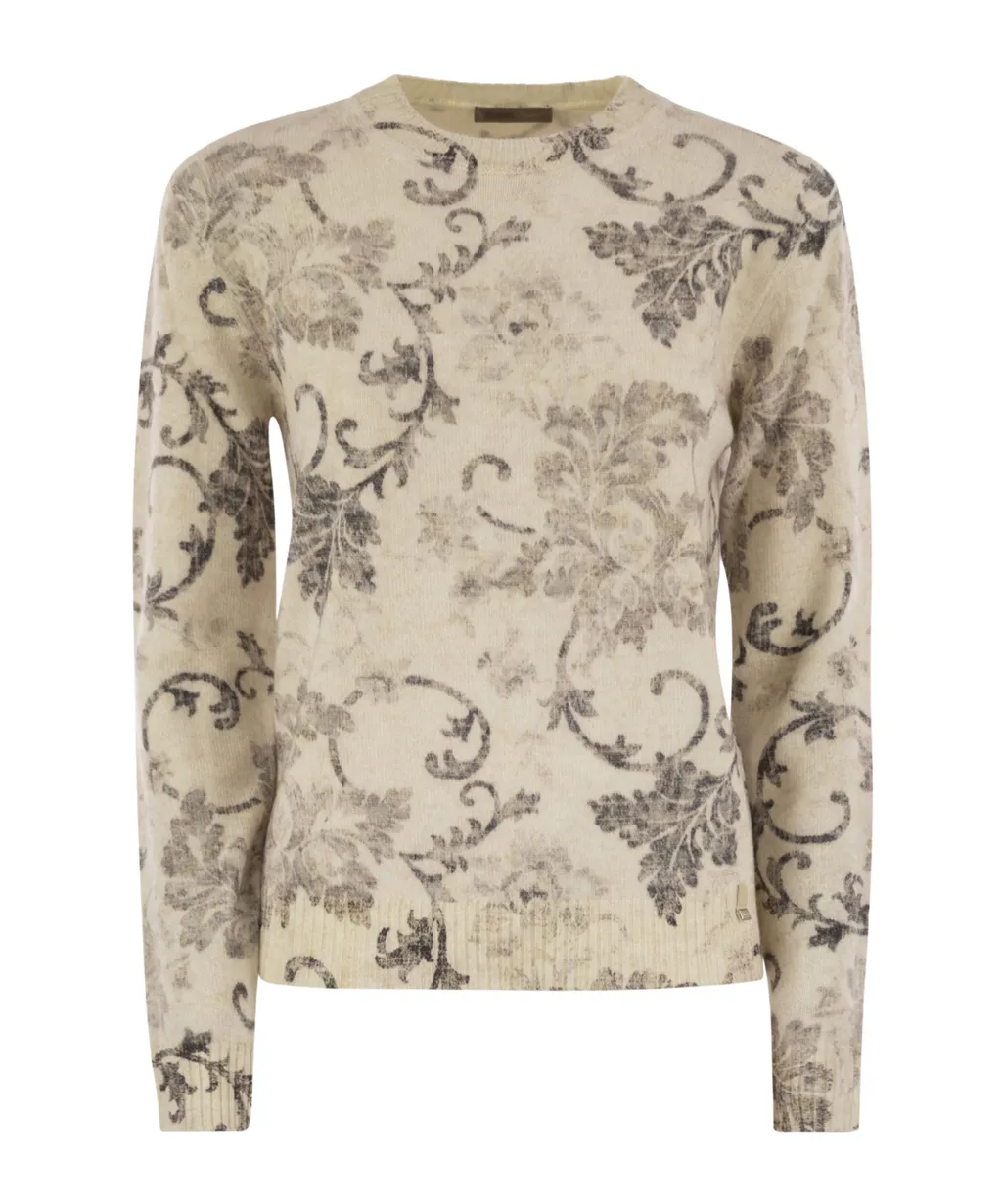 Printed Sweater