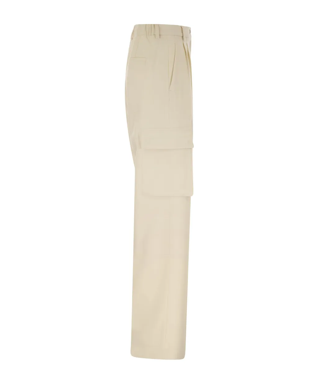 Pleated Work Pants