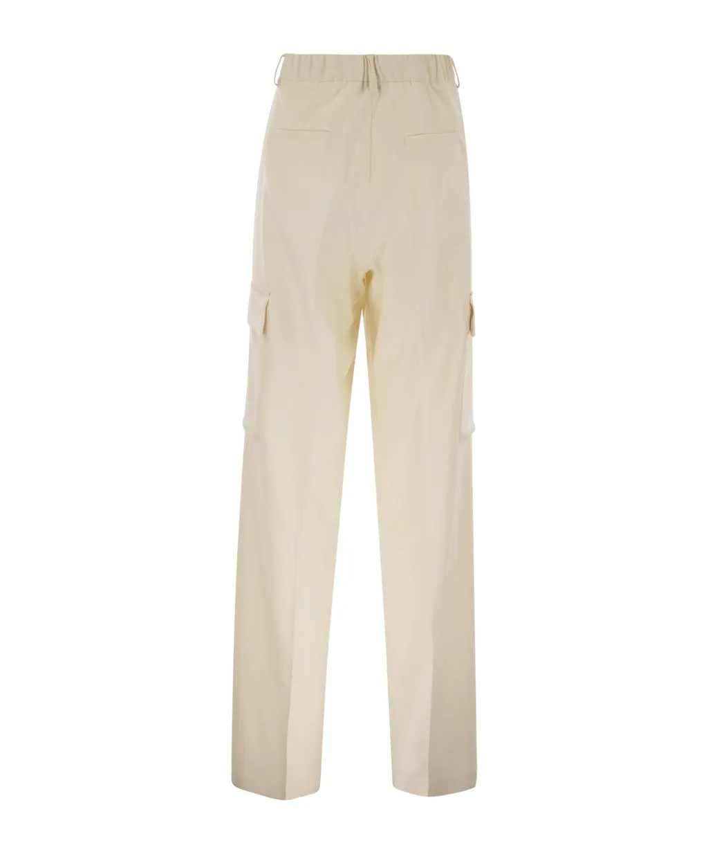 Pleated Work Pants