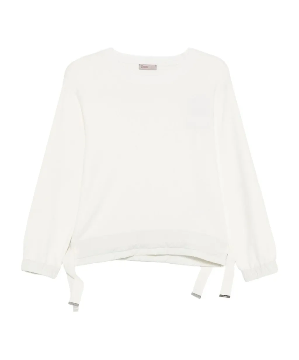 Tie-Detail Cotton Top