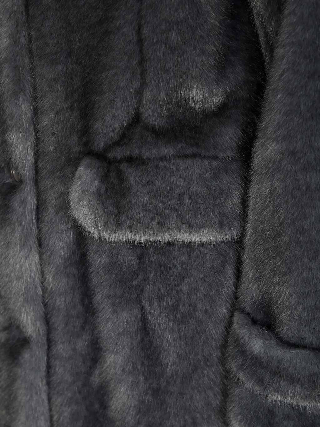 Lapel-Collar Single-Breasted Coat
