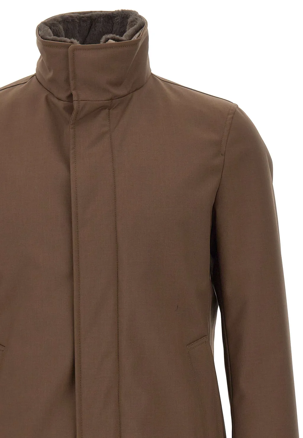 Stand-Collar Parka
