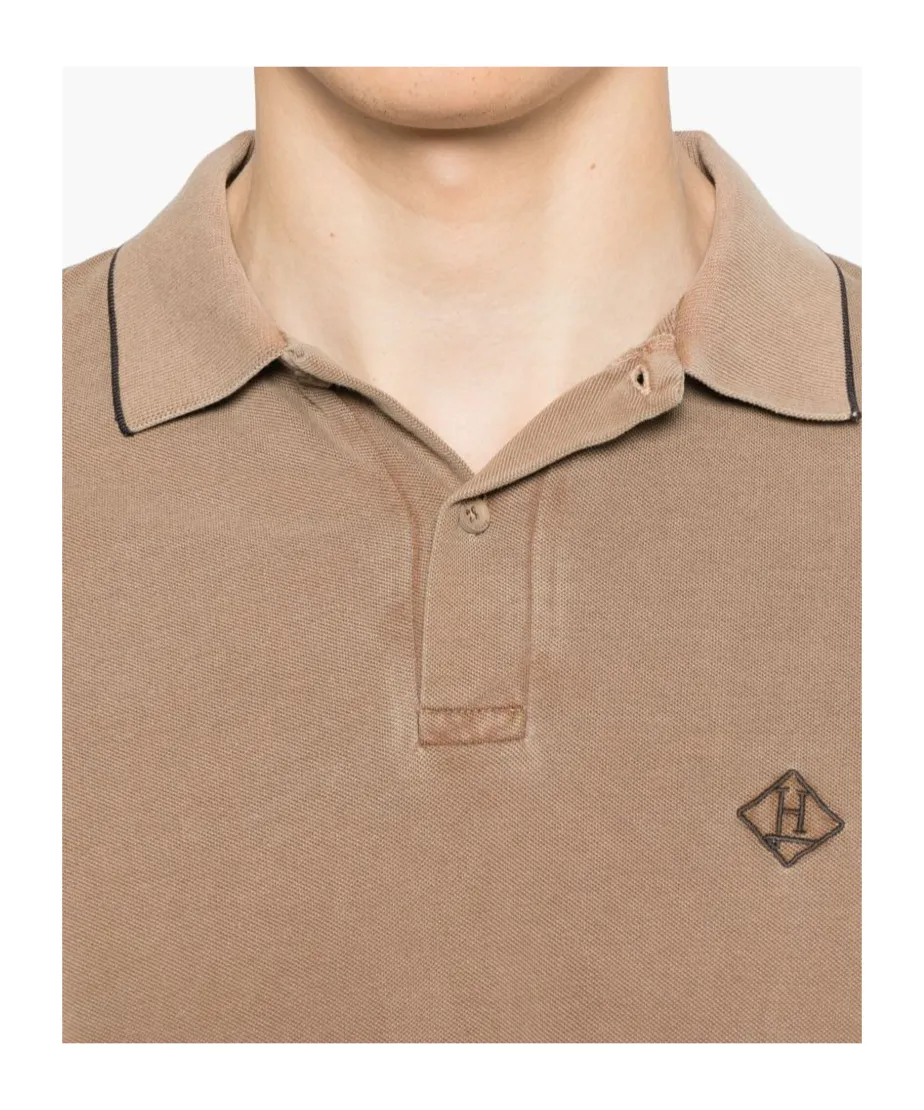 Logo Embroidered Polo Shirt