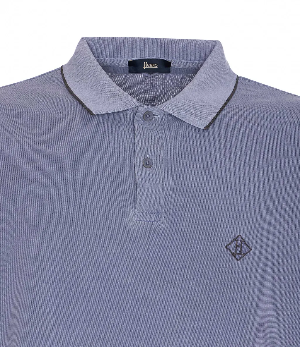 Logo Embroidered Polo Shirt