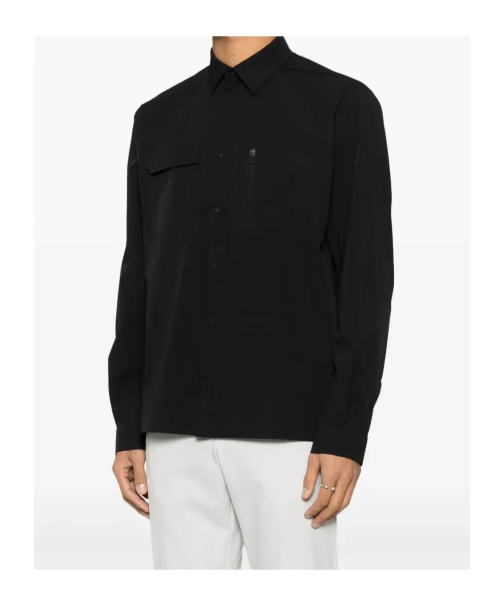 Chest-Pockets Long Sleeved Shirt