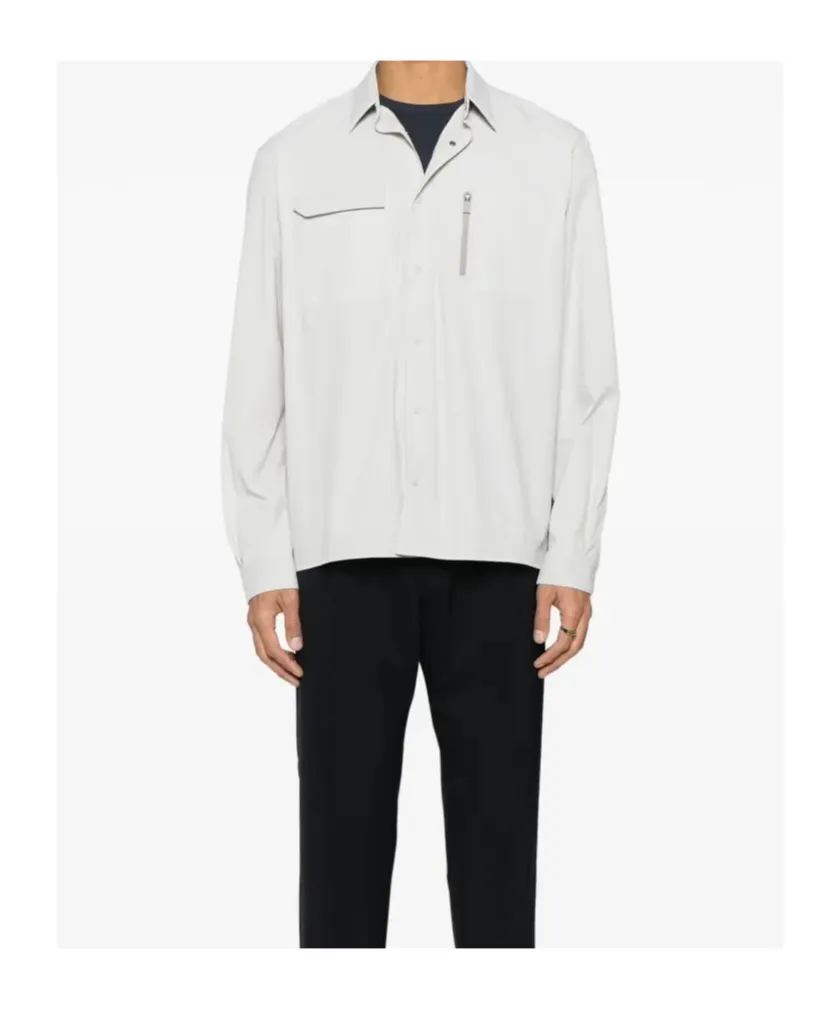 Chest-Pockets Long Sleeved Shirt