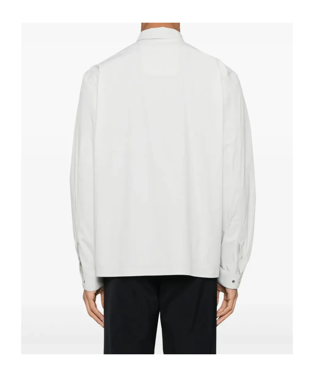 Chest-Pockets Long Sleeved Shirt