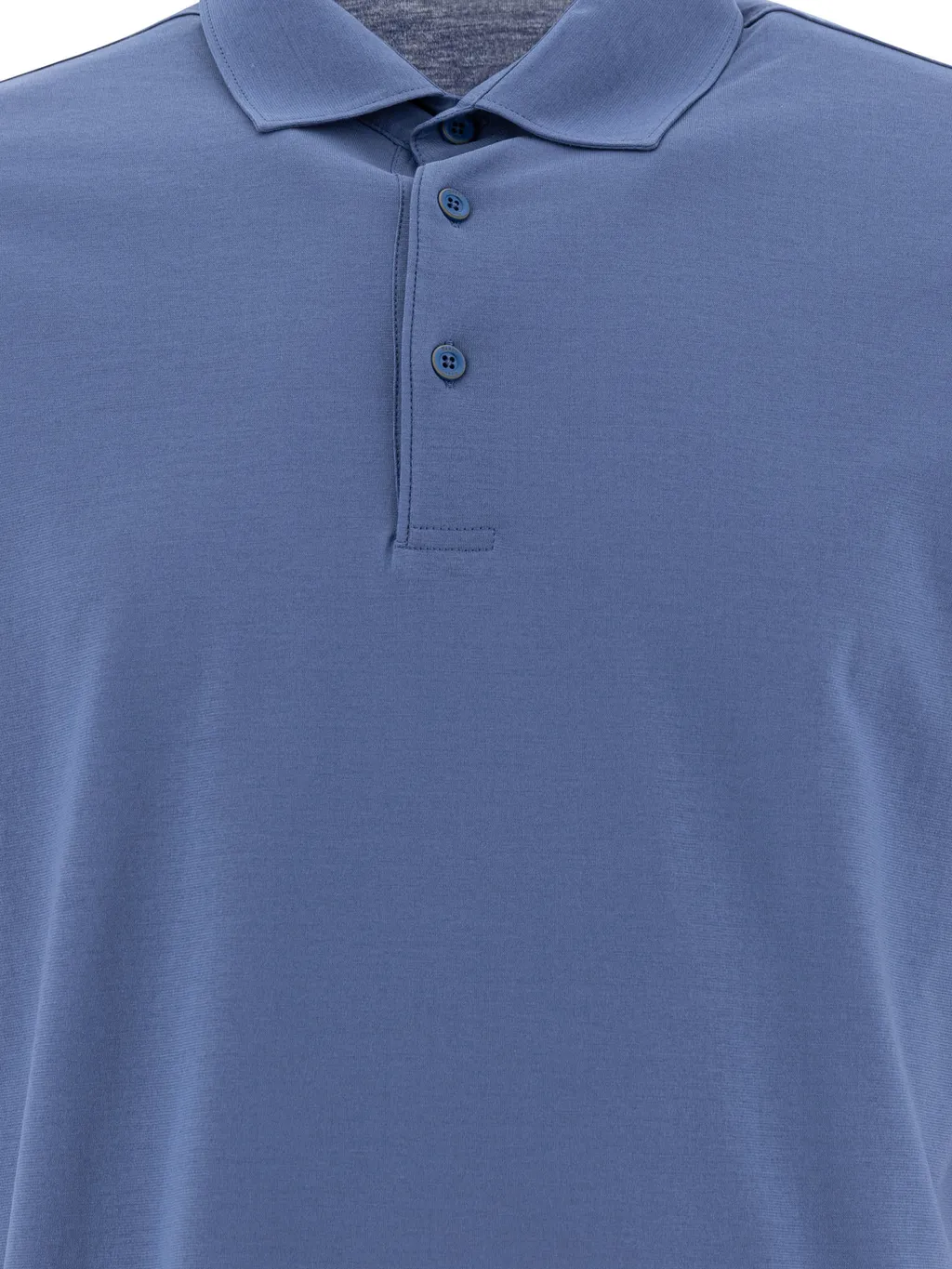 Button-Fastened Polo Shirt