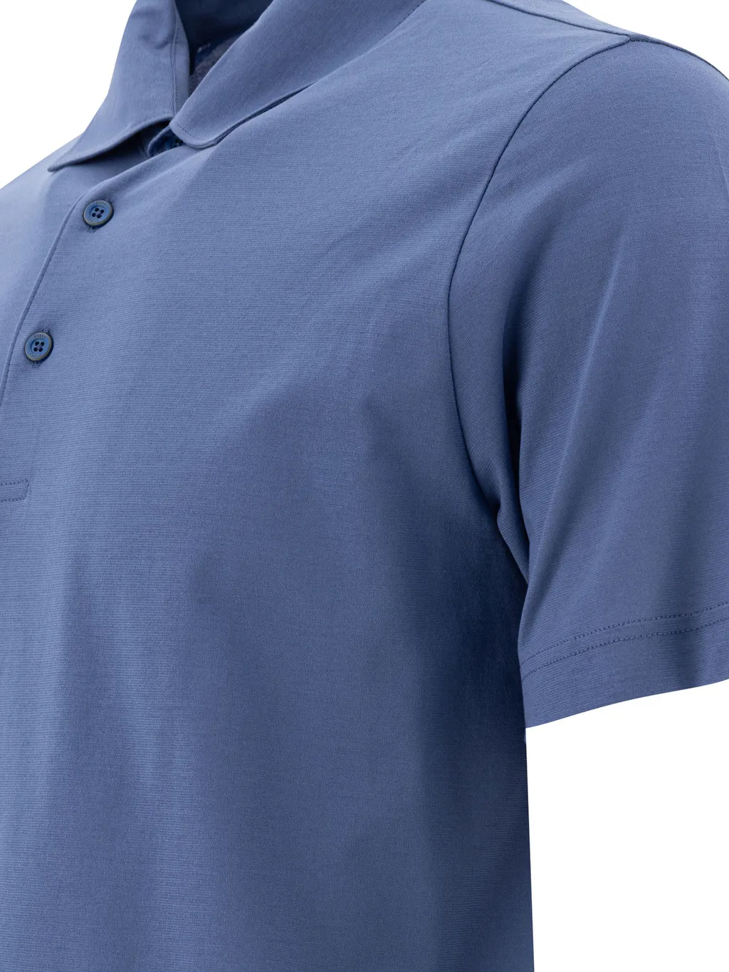Button-Fastened Polo Shirt
