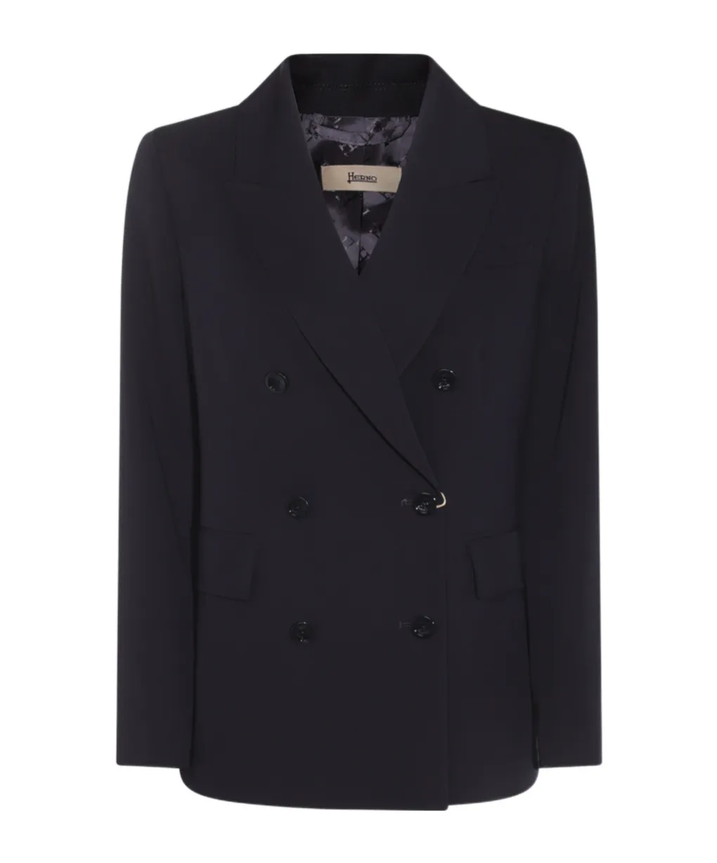 Double-Breasted Tailored Blazer