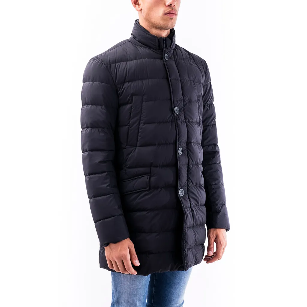 Padded Buttoned Coat