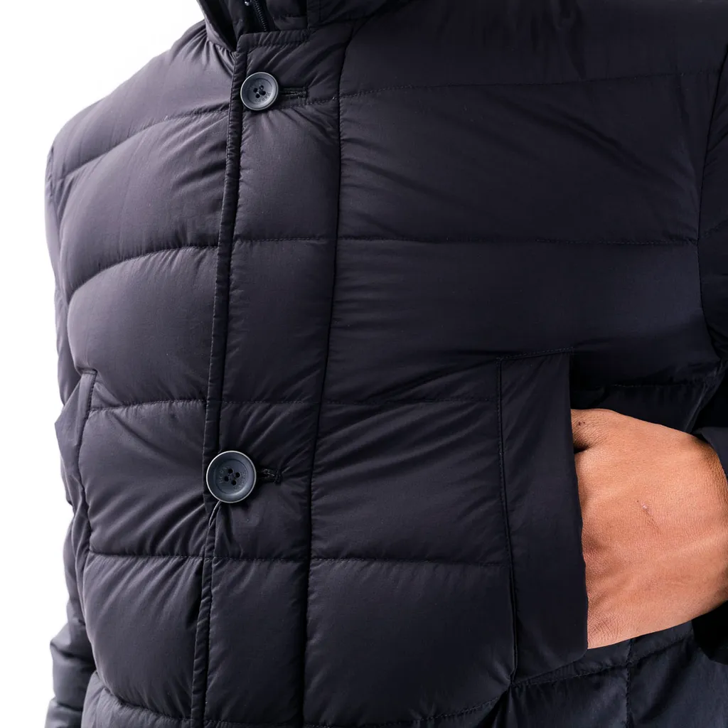 Padded Buttoned Coat