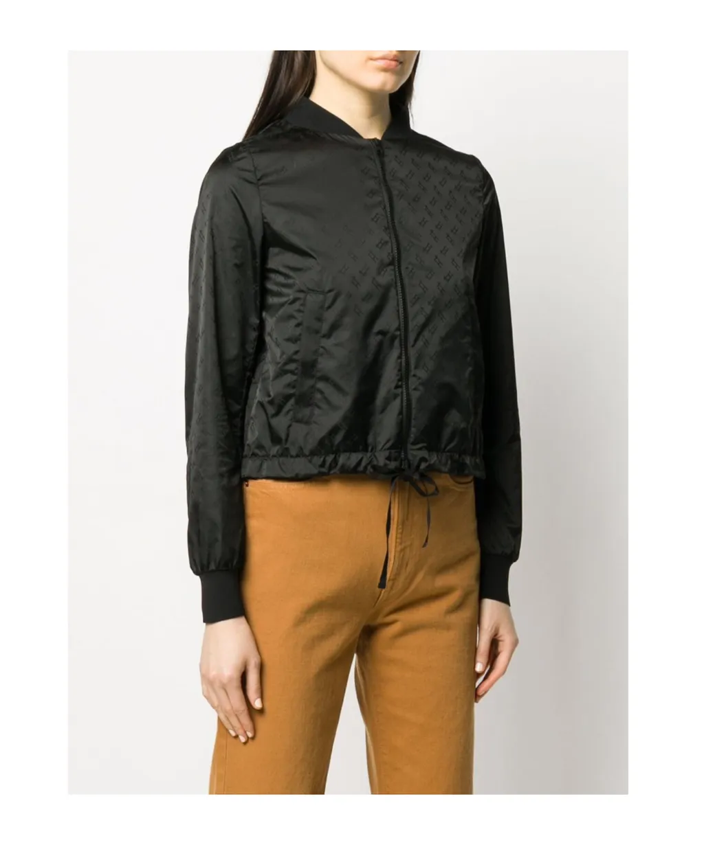 Monogram-Jacquard Bomber Jacket