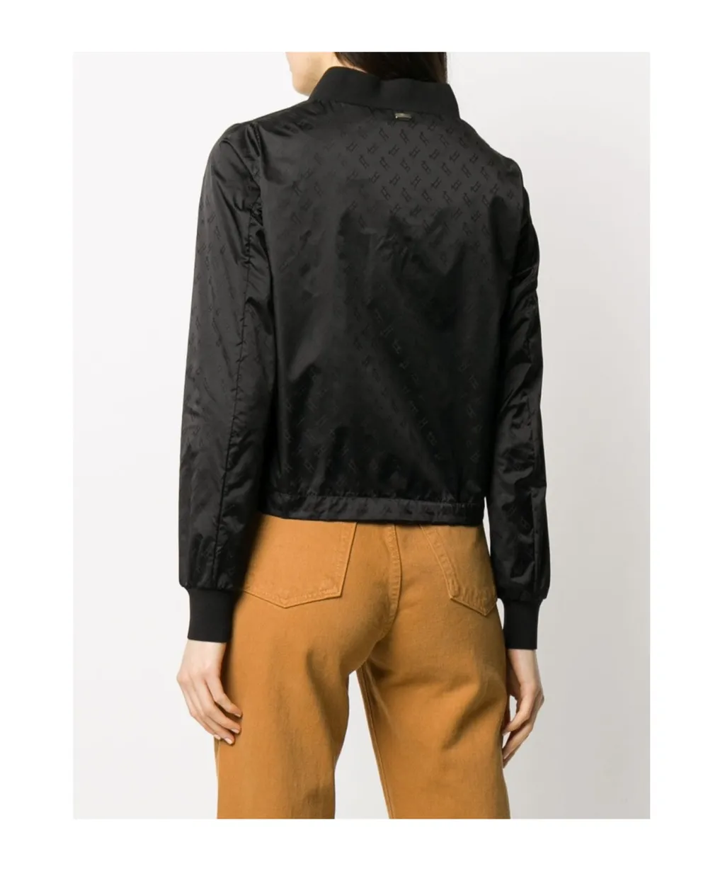 Monogram-Jacquard Bomber Jacket