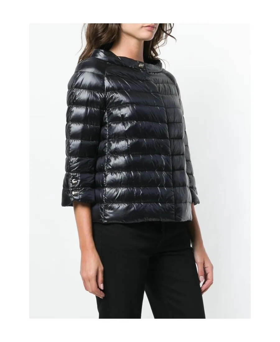 Cropped Sleeve Down Jacket