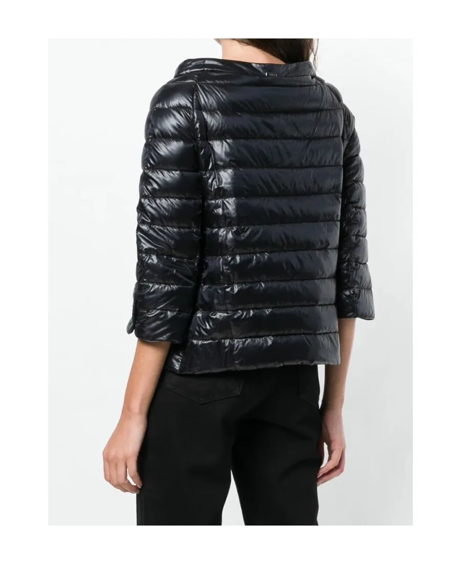 Cropped Sleeve Down Jacket