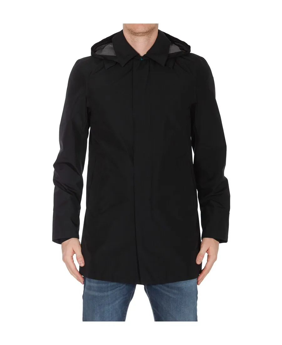 Long-Sleeved Hooded Jacket