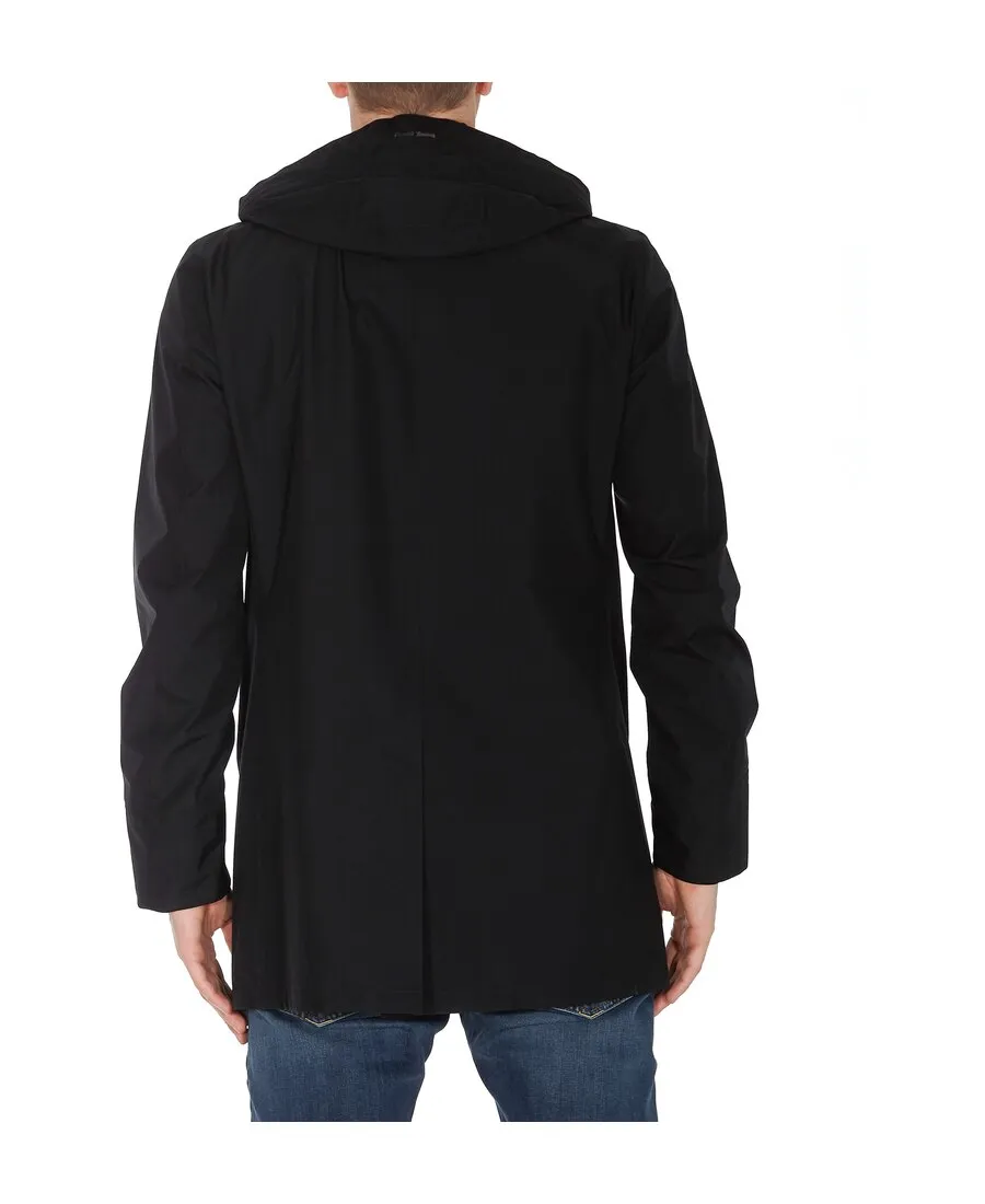 Long-Sleeved Hooded Jacket