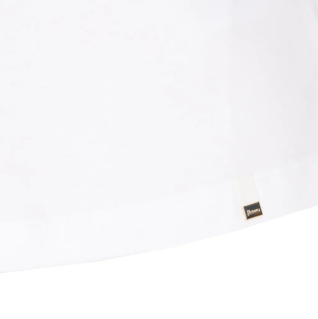 Logo-Tape Short-Sleeved Polo Top