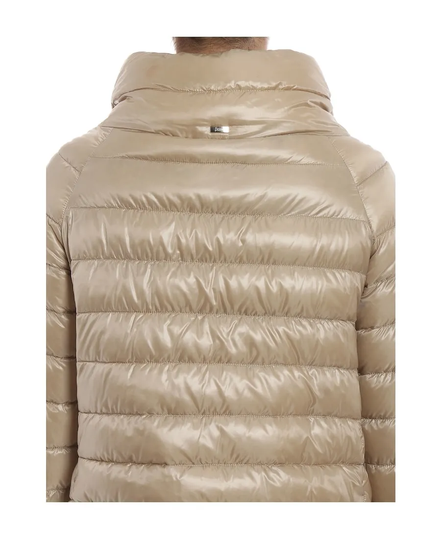 Ultralight Quilted High-Shine Puffer Jacket